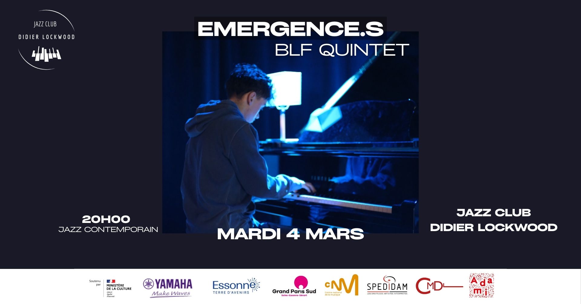 Concert Émergence.s BLF Quintet + Jam | Grand Paris Sud